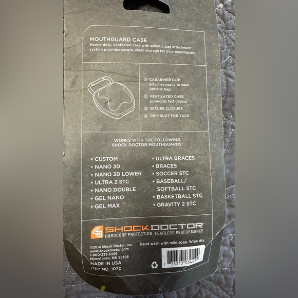 Shock Doctor Mouthguard Case NWT - Picture 2 of 2